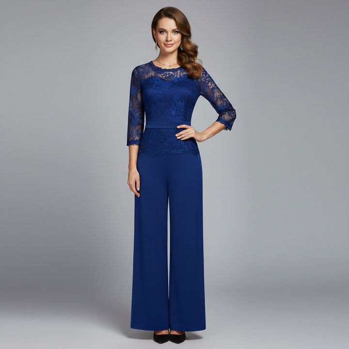 Diana Elegant Jumpsuit | Lace Evening Jumpsuit