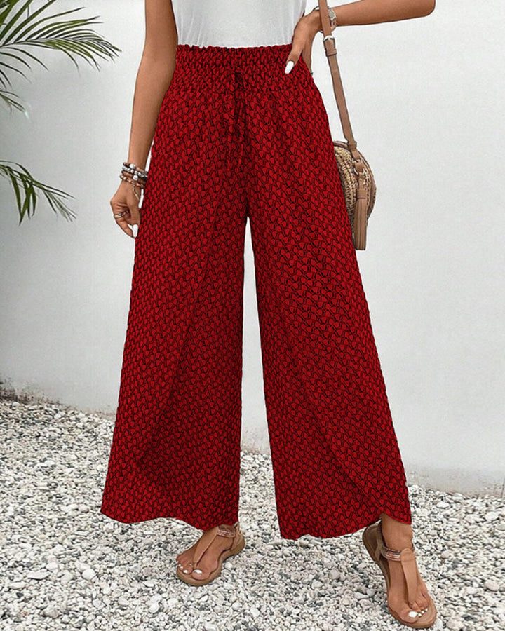 LUNARA - WOMEN'S WIDE-LEG TROUSERS