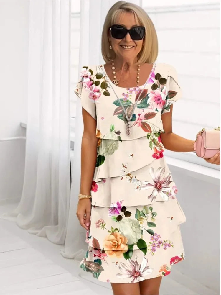 Allison | Timeless Elegant Ruffle Dress