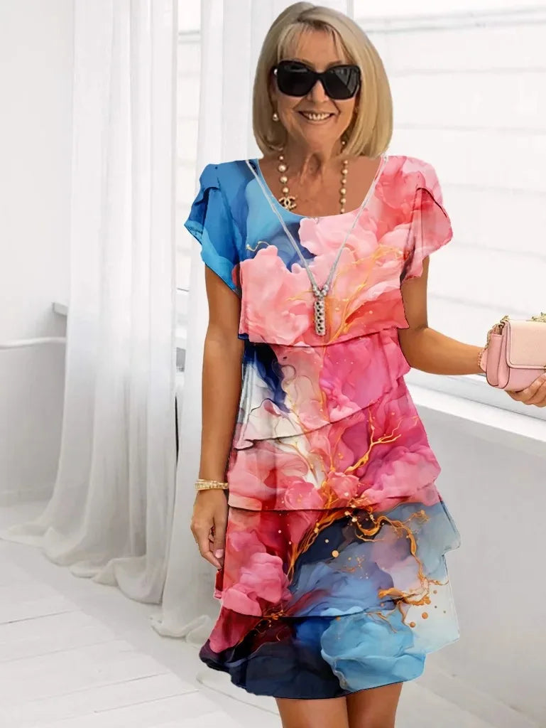 Madeline | Effortless Elegant Ruffle Dress