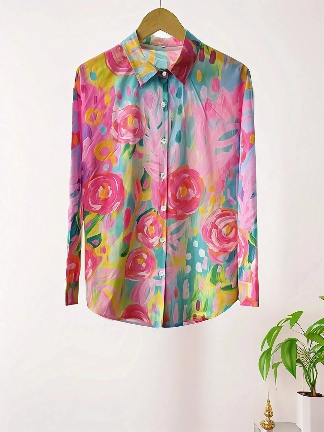 Sadie | Blusa con estampado colorido