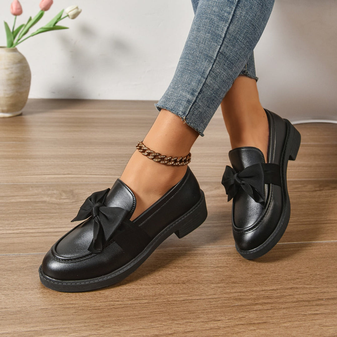 Maddy | Mocasines ortopédicos con lazo