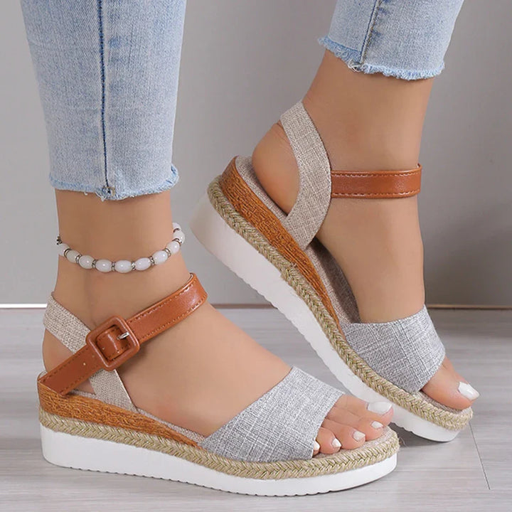 CHARLENE – Relaxed Style Wedge Sandals