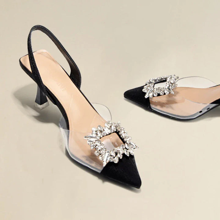 ROCHELLE – Sophisticated Sparkle Pointed Heels