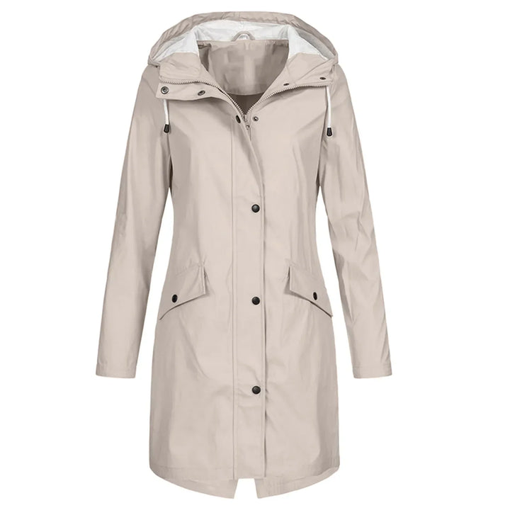 Lina | Windproof Hooded Raincoat