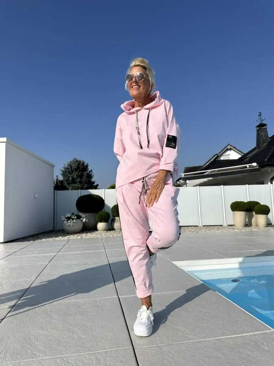 Olyra | Conjunto Relajado de 2 Piezas con Sudadera con Capucha