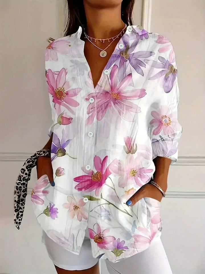 Sadie | Blusa con estampado colorido