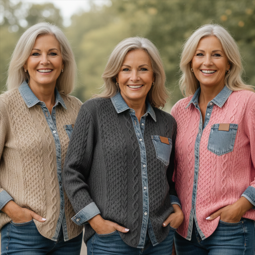 Helena - Denim - Comfortable & Timeless