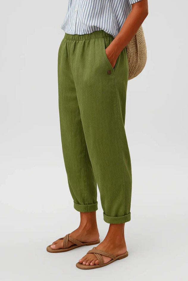 Romina | Timeless Cotton Trousers