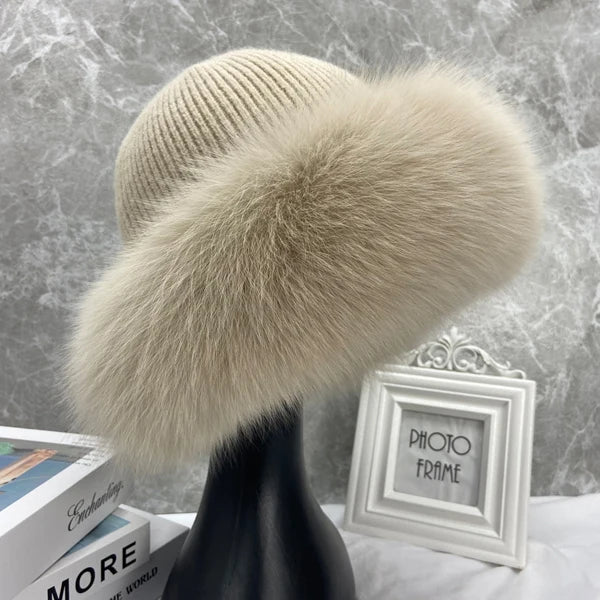 Gorro Celeste Fox