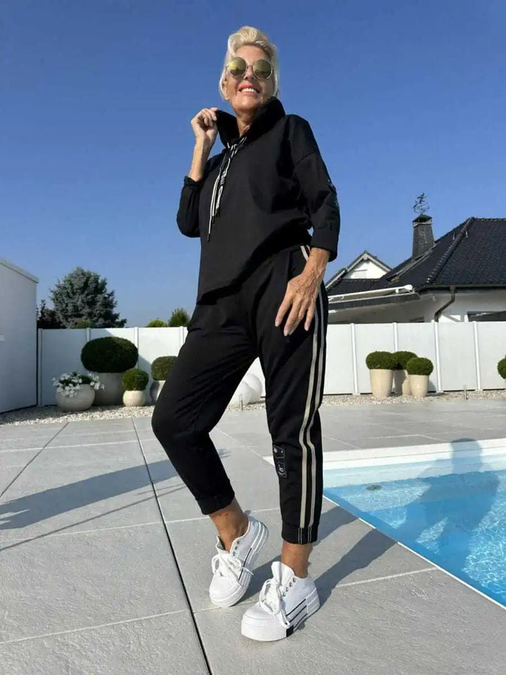 Olyra | Conjunto Relajado de 2 Piezas con Sudadera con Capucha
