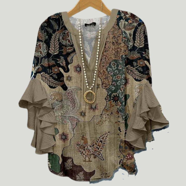 Phoenix | Blusa Elegante con Estampados