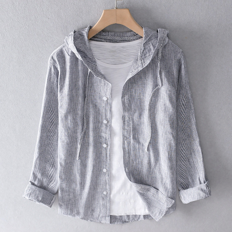 Tori Hooded Cotton Blouse – Soft, Breathable & Effortlessly Stylish