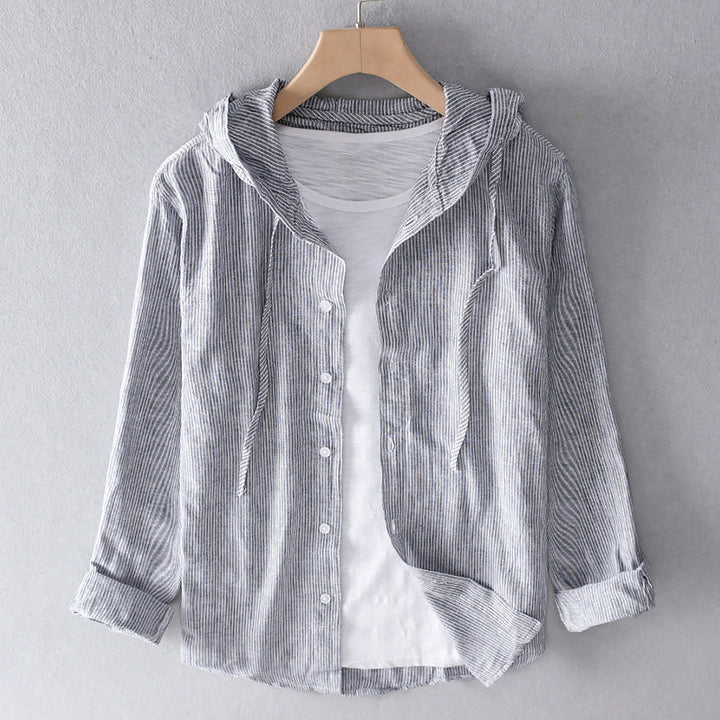 Tori Hooded Cotton Blouse – Soft, Breathable & Effortlessly Stylish