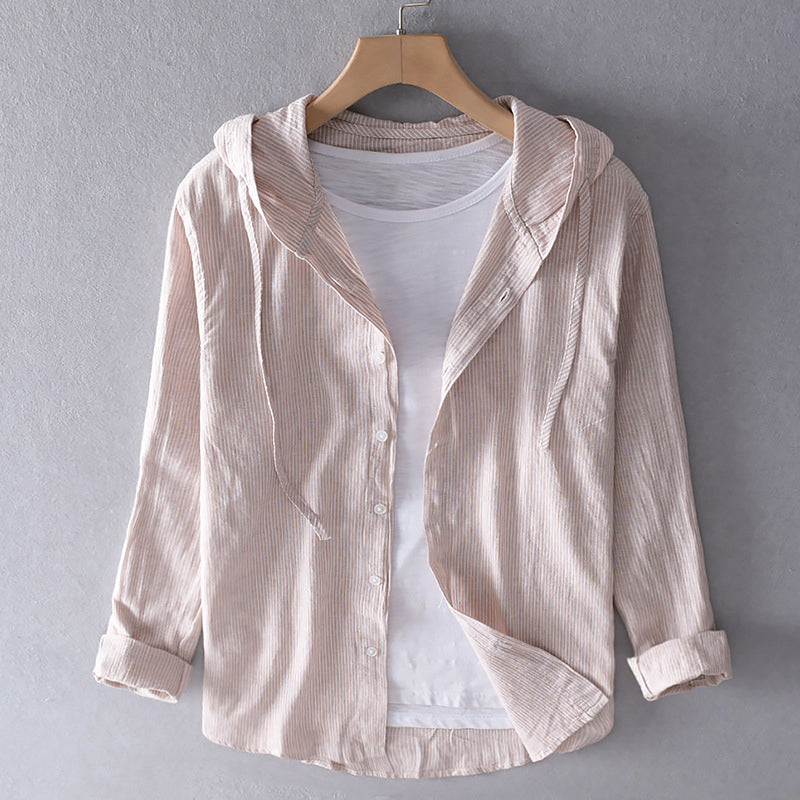 Tori Hooded Cotton Blouse – Soft, Breathable & Effortlessly Stylish