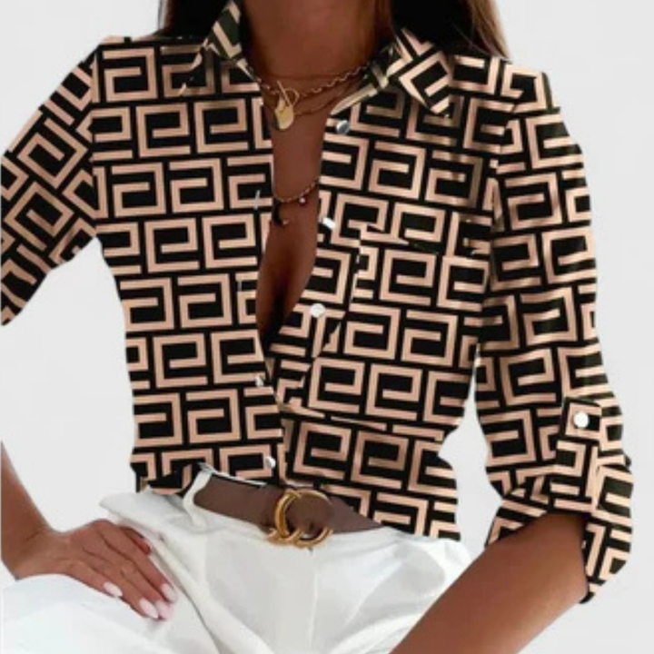 Lisette | Blusa elegante de manga larga