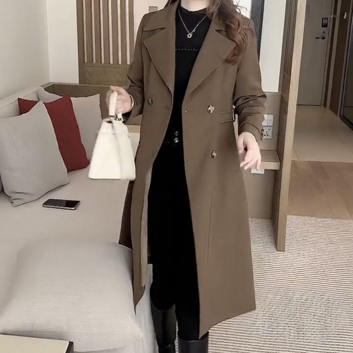 Olivia | Trench Premium Leve para Conforto Refinado