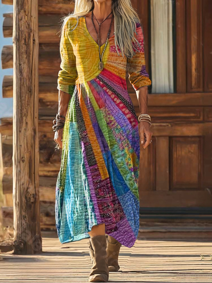 Vestido de diseño Bohemio Sun
