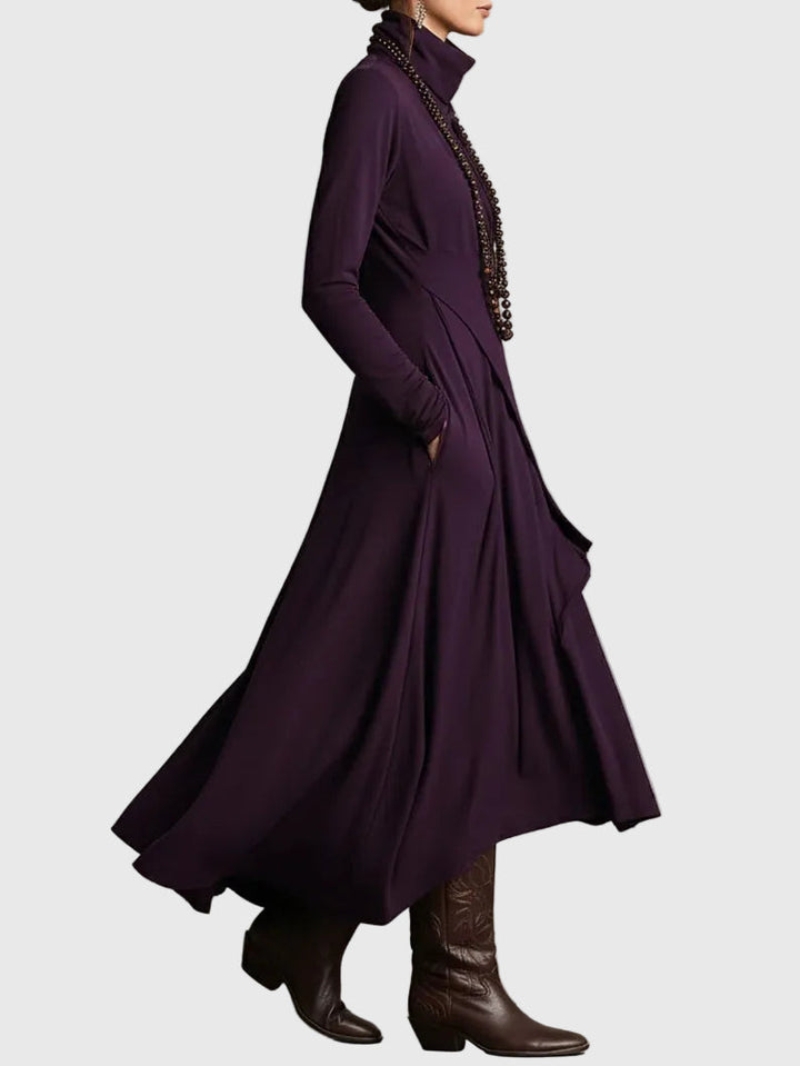Violet | Vestido Maxi Plisado