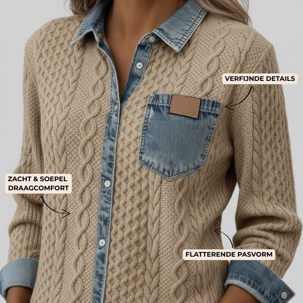 Helena - Denim - Comfortable & Timeless