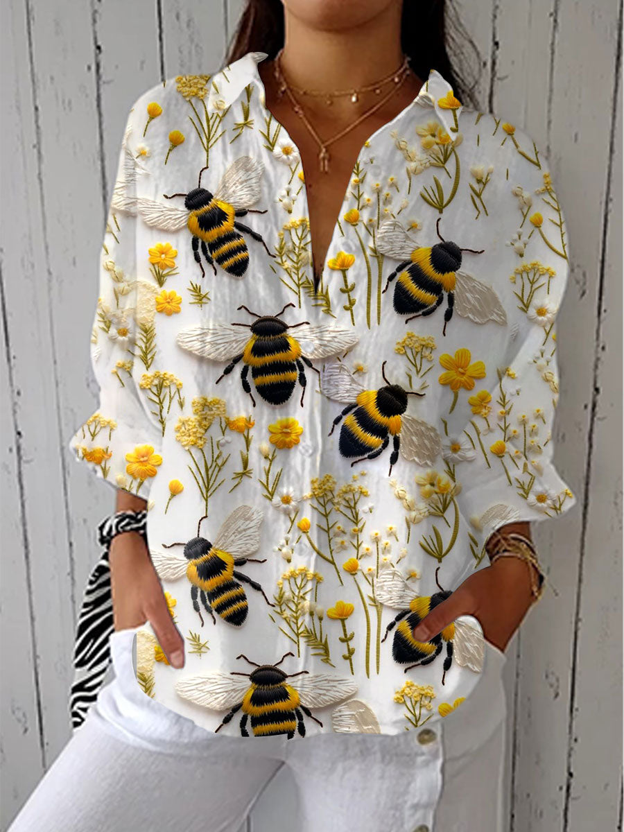 Fiorine | Blusa Abelha Dourada