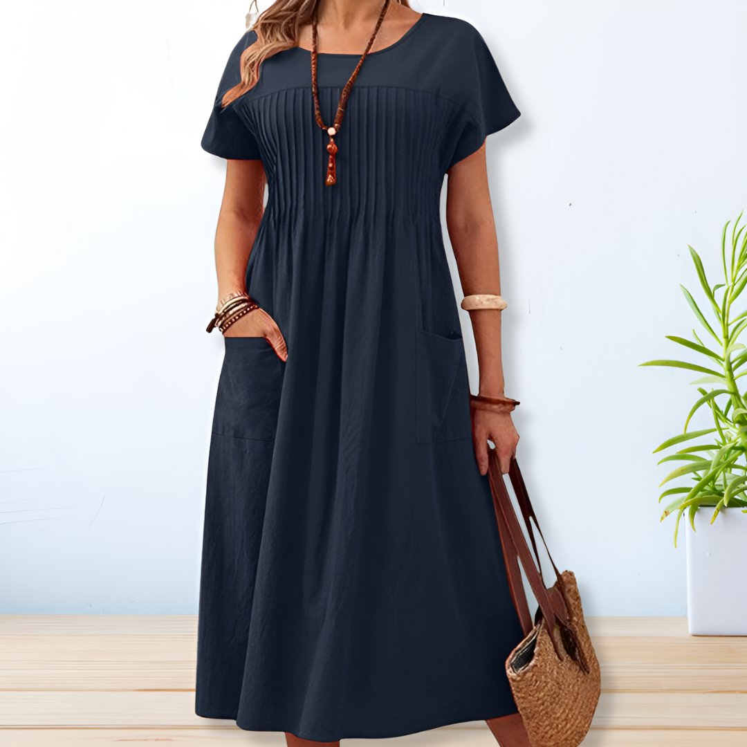 Jacqueline | Tummy Coverage Fit Day Dress