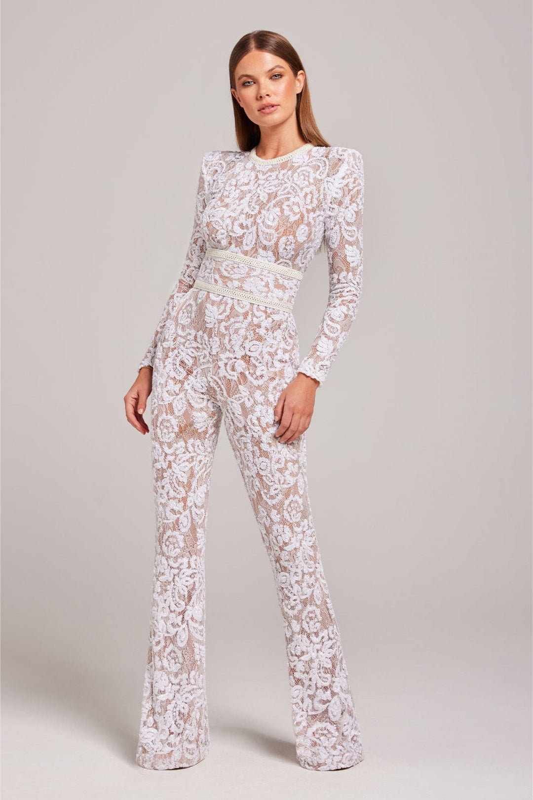 Pia | Macacão Chic de Renda