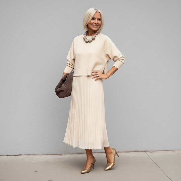 Emmie | Conjunto Elegante de Dos Piezas