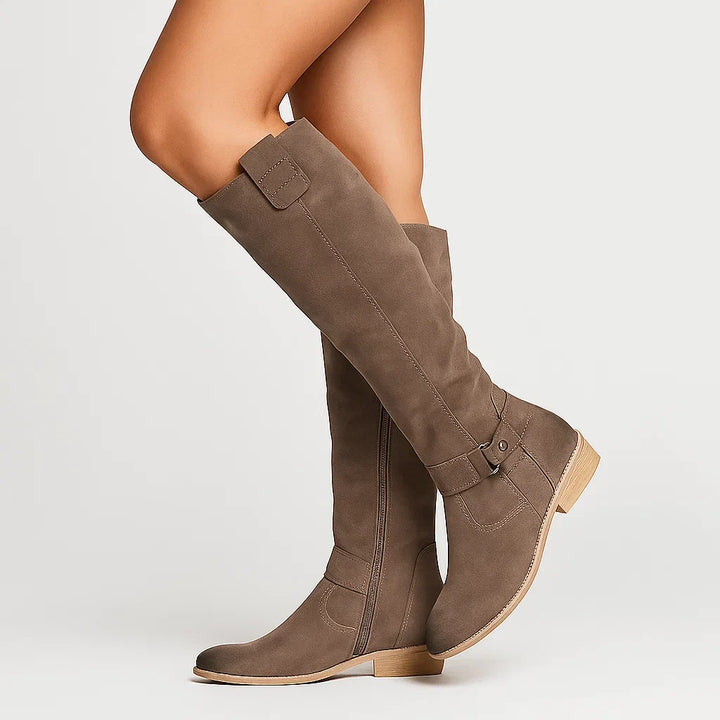 Winter Boots Women Black Comfortable Design 4-Season With Non-Slip Sole