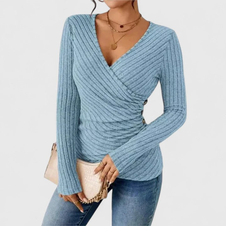 Vera | Top sofisticado para meter dentro