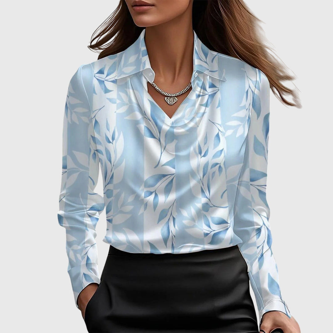 Zoe | Blusa elegante de satén