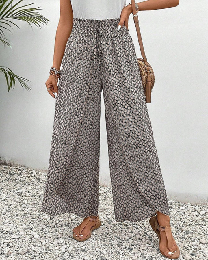 LUNARA - WOMEN'S WIDE-LEG TROUSERS