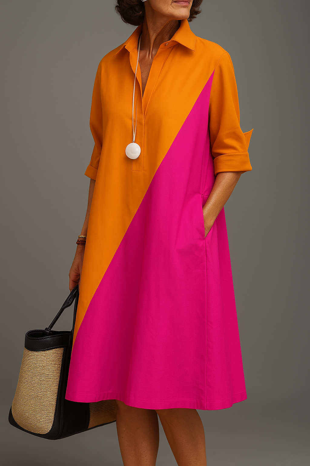 Diana | Vestido midi sofisticado