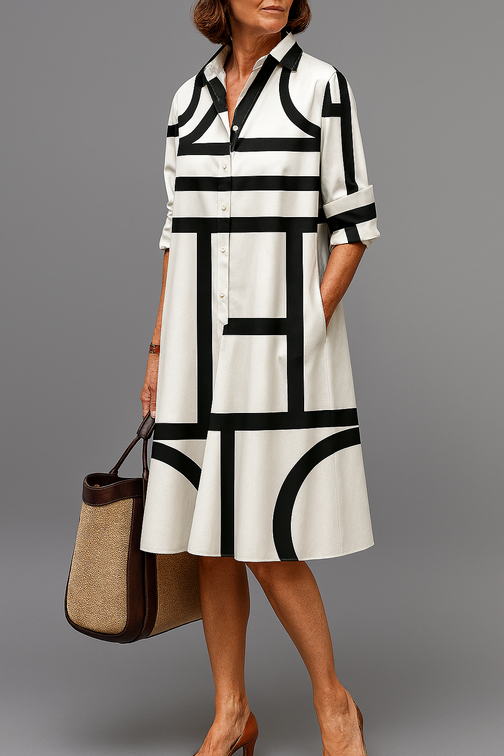 Diana | Vestido midi sofisticado