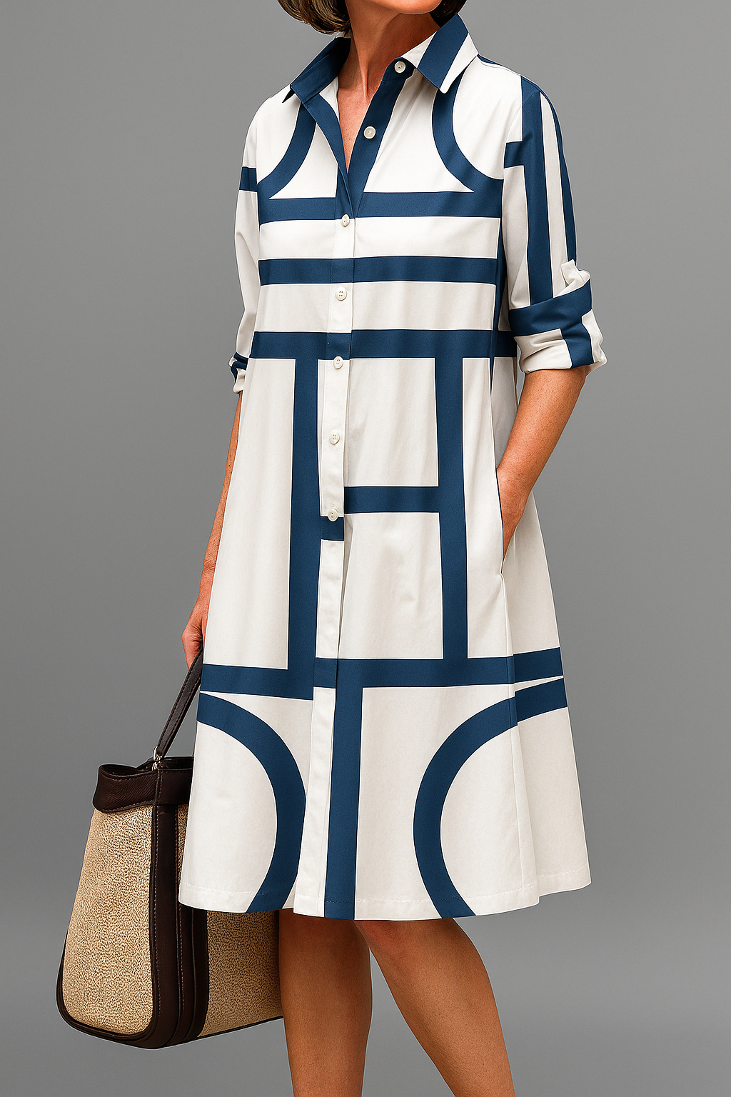 Diana | Vestido midi sofisticado