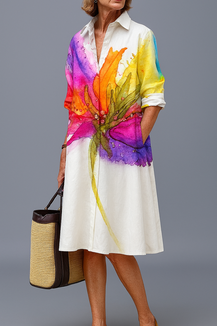 Diana | Vestido midi sofisticado