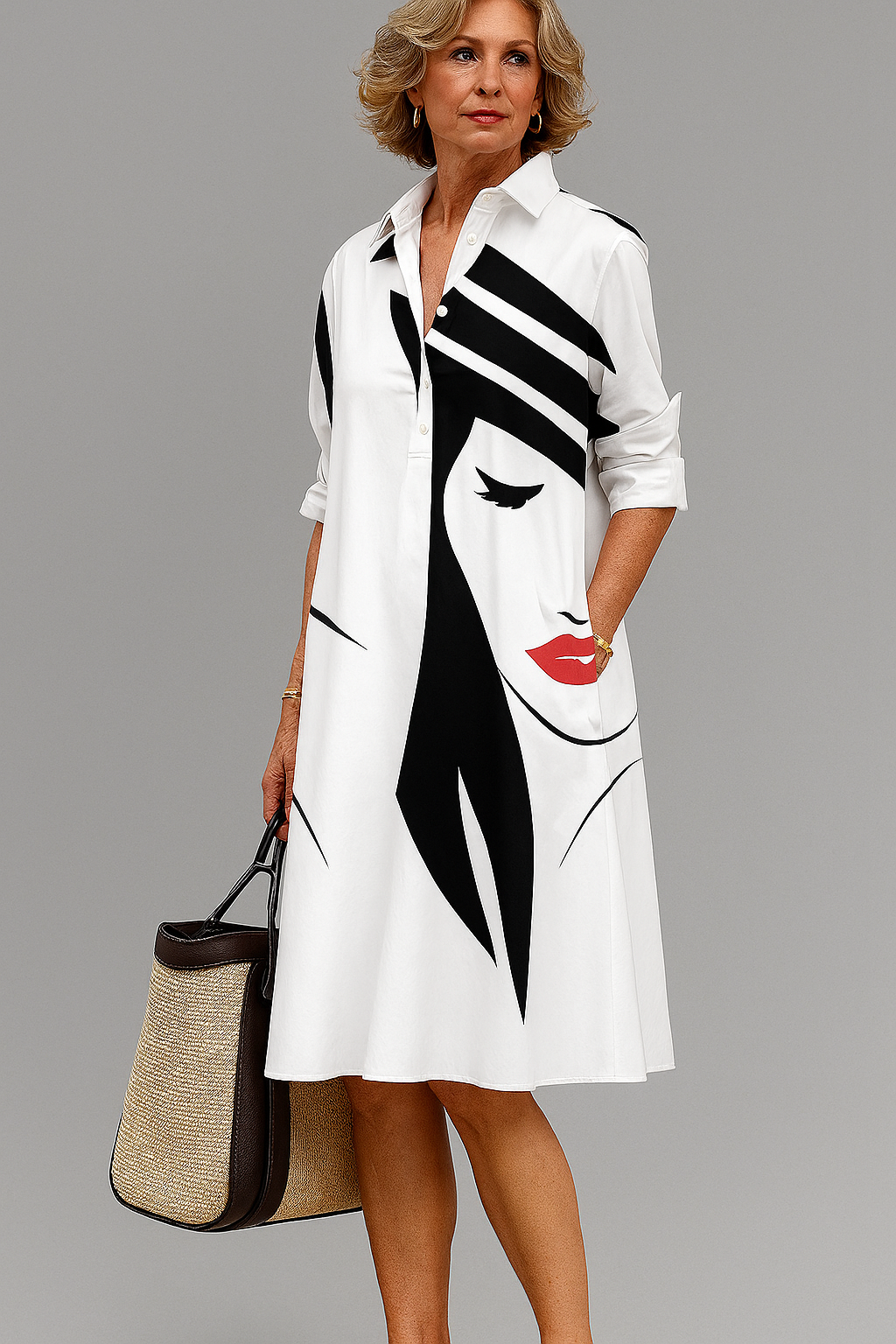 Diana | Vestido midi sofisticado
