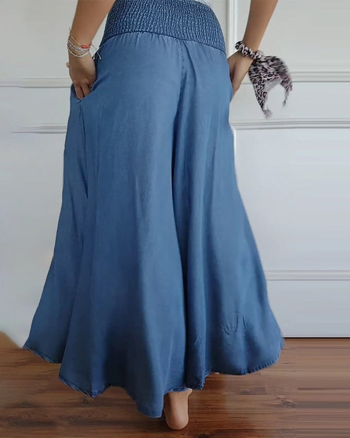 Jasper | Pantalones con cintura fruncida y ajuste fluido
