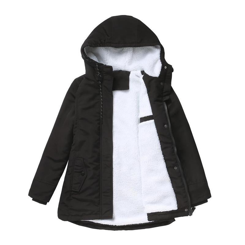 Helen | Cozy Quilted Winter Coat with Hood
