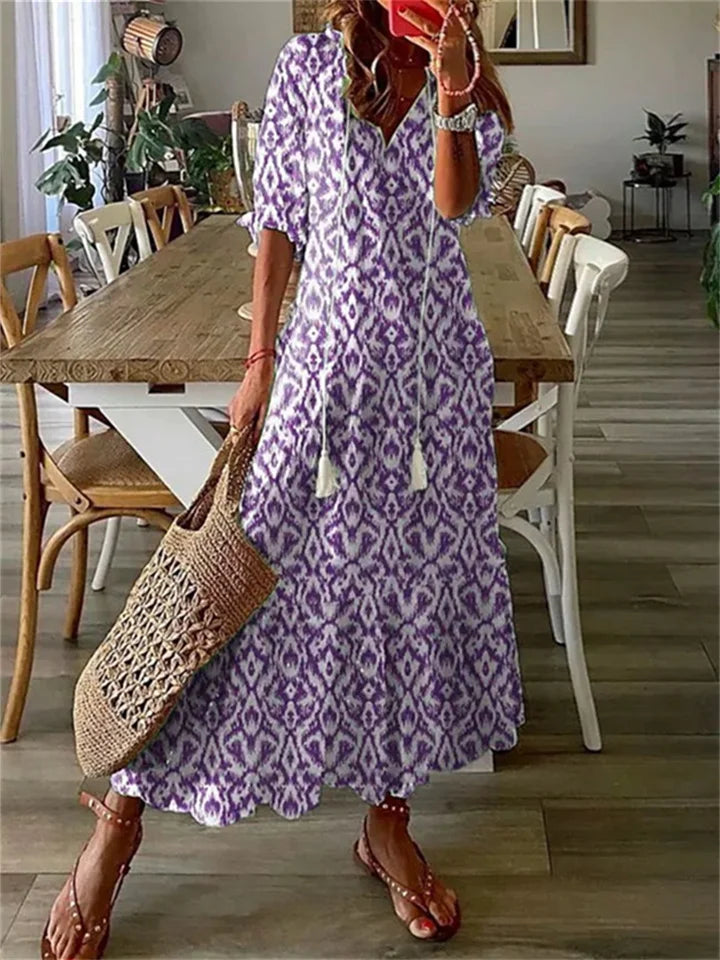 Annemarie Boho Maxi Dress