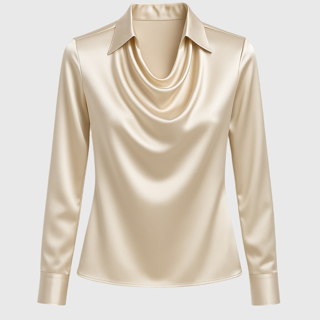 Zoe | Blusa elegante de satén