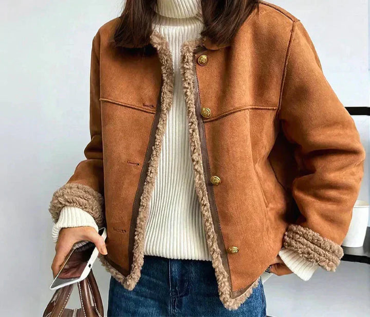 Evy | Chaqueta de Piel de Oveja CloudSoft