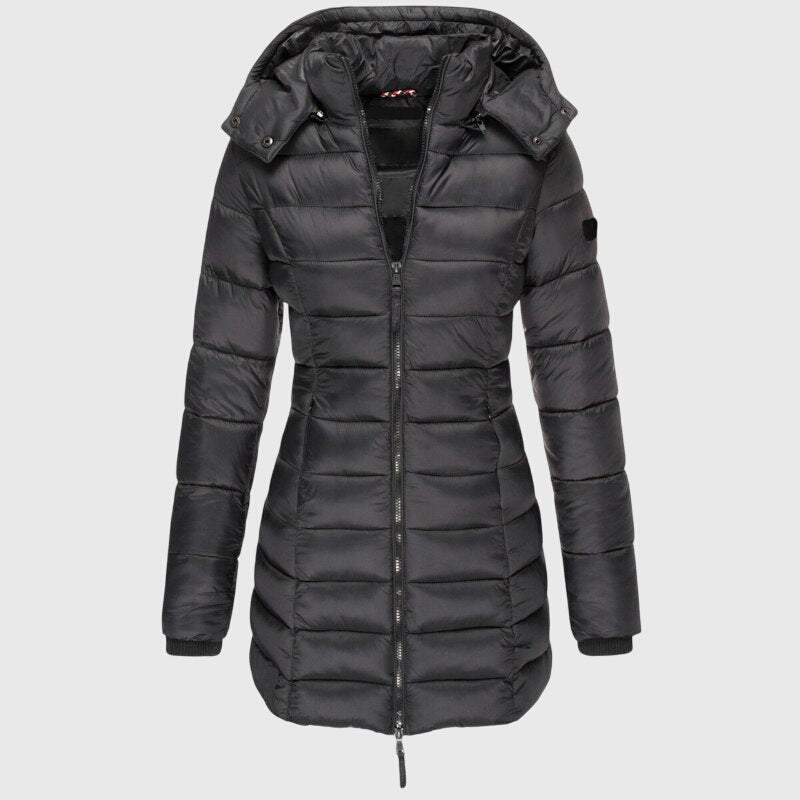 Justice | Chaqueta Larga de Plumas