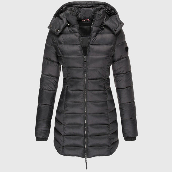 Justice | Chaqueta Larga de Plumas
