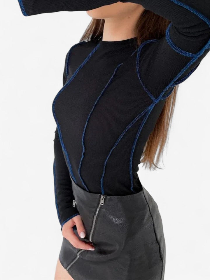 Imona | Blusa de Manga Longa Confortável