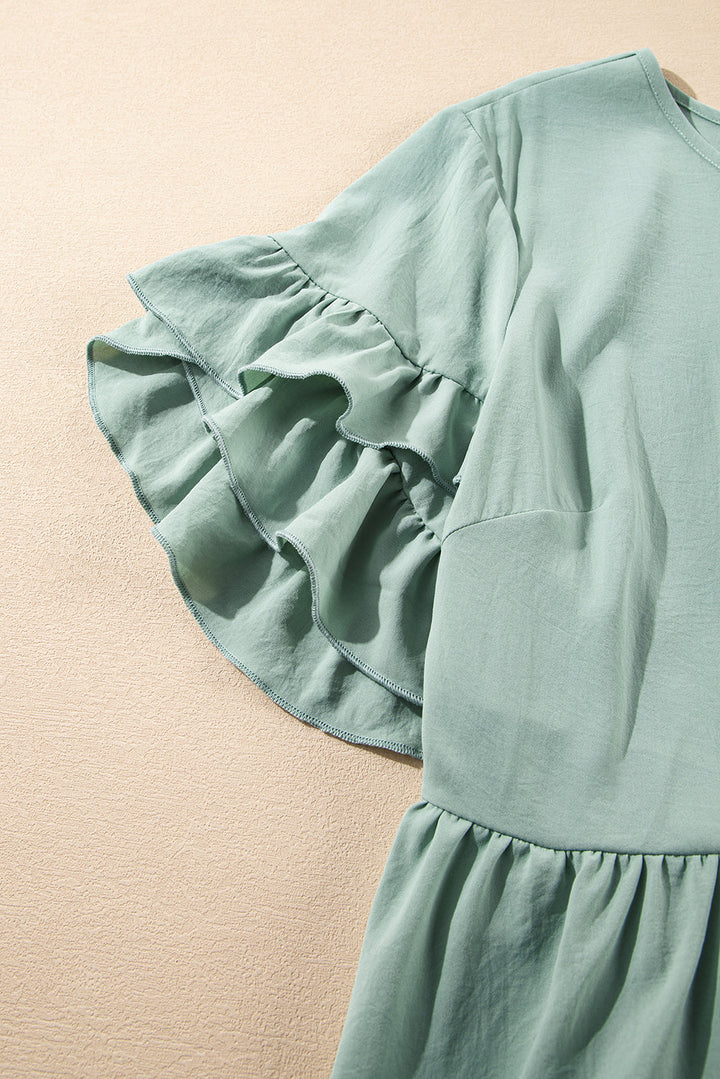 Willow | Vestido Mini con Volantes