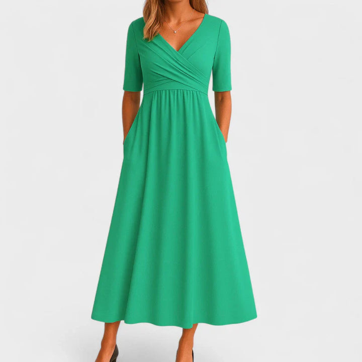 Phoebe | Vestido midi elegante