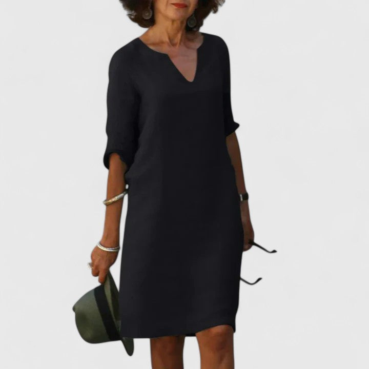 Taylor | Vestido Confortável com Decote em V
