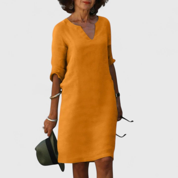 Taylor | Vestido Confortável com Decote em V