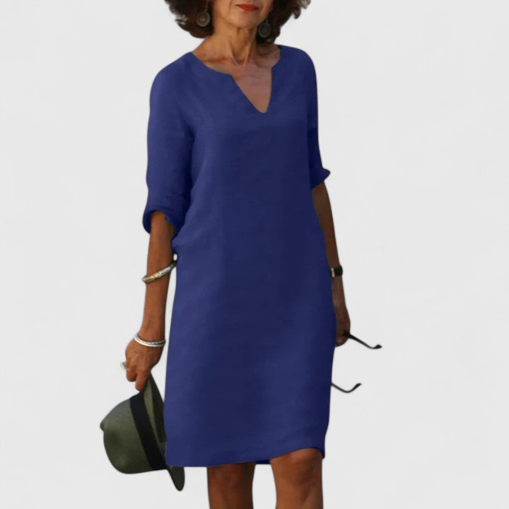 Taylor | Vestido Confortável com Decote em V